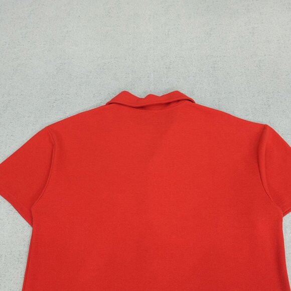 Mixed Emotion Red Signature Button up - Picture 7 of 10